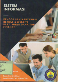 Sistem Informasi Penggajian Karyawan Berbasis Website di PT. Mitra Dana Top Finance. Praktik Adaptasi Lapangan