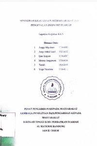 Sosialisasi Keagamaan, Kemasyarakatan dan Pengenalan Ekonomi Syariah. Laporan Kegiatan KKN 2018
