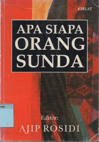 Apa Siapa Orang Sunda