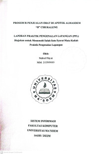Prosedur Penjualan Obat di Apotek Al Ma'soem 