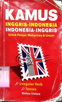 Kamus Inggris-Indonesia, Indonesia-Inggris