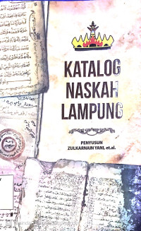 Katalog Naskah Lampung