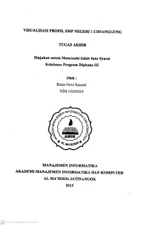 Visualisasi Profil SMP Negeri 1 Cimanggung. Tugas Akhir