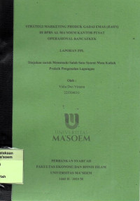 Analisis Return On Assets (ROA) di Bank Muamalat Periode 2021 - 2023. Praktik Adaptasi Lapangan