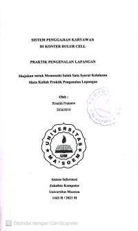 Sistem Penggajian Karyawan di Konter Dulur Cell. Praktik Pengenalan Lapangan