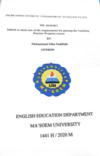 Increasing Student Engagement in Online Class.Praktik Pengenalan Lapangan