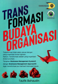 Transformasi budaya organisasi