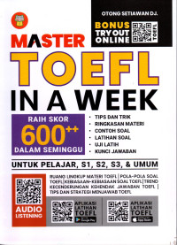 Master TOEFL in a week