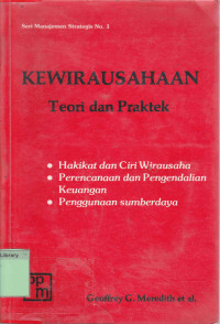 Kewirausahaan. Teori dan Praktek.