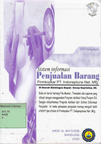 Sistem Informasi Penjualan Barang Primkopdar PT. Indoneptune Net.Mfg. Praktik Adaptasi Lapangan